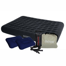 Load image into Gallery viewer, Inflatable mattress Intex 66724 camping inflatable mattress for fishing for sleep camping double