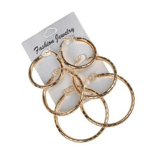 Load image into Gallery viewer, 12 Pairs Hoop Earrings Set Big Circle Earring Fashion Jewelry for Women Girls Steampunk Ear Clip korean Earrings 2019