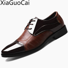 Load image into Gallery viewer, Pointed Toe Large Size 47 Mens Formal Shoes Casual Black Soft Bottom Men's Business Dress Shoes Comfortable Men's Leather Shoes