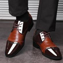 Load image into Gallery viewer, Pointed Toe Large Size 47 Mens Formal Shoes Casual Black Soft Bottom Men's Business Dress Shoes Comfortable Men's Leather Shoes