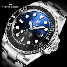 Load image into Gallery viewer, PAGANI Design Men Automatic Watch Fashion Luxury Mechanical Wristwatch Stainless Steel Waterproof Watch men relogio masculino
