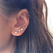 Load image into Gallery viewer, 2020 New Fashion Round Dangle Drop Korean Earrings For Women Geometric Round Heart Gold Earring Wedding Jewelry 8g