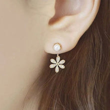 Load image into Gallery viewer, 2020 New Fashion Round Dangle Drop Korean Earrings For Women Geometric Round Heart Gold Earring Wedding Jewelry 8g