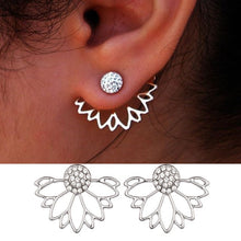 Load image into Gallery viewer, 2020 New Fashion Round Dangle Drop Korean Earrings For Women Geometric Round Heart Gold Earring Wedding Jewelry 8g