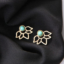 Load image into Gallery viewer, 2020 New Fashion Round Dangle Drop Korean Earrings For Women Geometric Round Heart Gold Earring Wedding Jewelry 8g