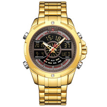 Load image into Gallery viewer, NAVIFORCE Watches For Men Top Luxury Brand Business Quartz Men’s Watch Stainless Steel Waterproof Wristwatch Relogio Masculino