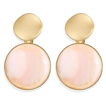 Load image into Gallery viewer, 17KM Statement Big Oversize Stud Earrings For Women Brincos Gold Female Earring 2020 Korean Fashion Wedding Jewelry Gift