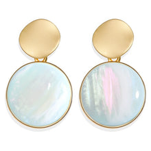 Load image into Gallery viewer, 17KM Statement Big Oversize Stud Earrings For Women Brincos Gold Female Earring 2020 Korean Fashion Wedding Jewelry Gift