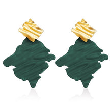 Load image into Gallery viewer, 17KM Statement Big Oversize Stud Earrings For Women Brincos Gold Female Earring 2020 Korean Fashion Wedding Jewelry Gift