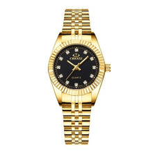 Load image into Gallery viewer, CHENXI Luxury Couple Watch Golden Fashion Stainless Steel Lovers Watch Quartz Wrist Watches For Women &amp; Men Analog Wristwatch
