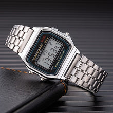Load image into Gallery viewer, Luxury Women's Rose Gold Stainless Steel Watches Women Fashion LED Digital Clock Casual Ladies Electronic Watch Reloj Mujer 2019