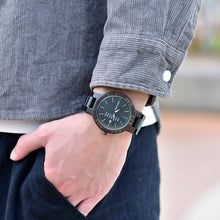 Load image into Gallery viewer, BOBO BIRD Wooden Watches Men Women Date Week Quartz Wristwatch Male часы мужские  Ebony Bamboo Wood Watch Dropshipping fast