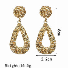 Load image into Gallery viewer, Women Earrings Girls Exaggerated Modern Fashion Drop Hanging Dangle Earring Jewelry Vintage Trend Pendant Geometric