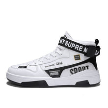 Load image into Gallery viewer, men's shoes Autumn and winter men's casual shoes  Messi high-top shoes Outdoor flat-slip anti-cold wear-resistant fashion