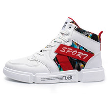 Load image into Gallery viewer, men's shoes Autumn and winter men's casual shoes  Messi high-top shoes Outdoor flat-slip anti-cold wear-resistant fashion