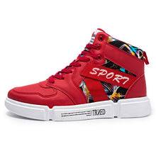Load image into Gallery viewer, men's shoes Autumn and winter men's casual shoes  Messi high-top shoes Outdoor flat-slip anti-cold wear-resistant fashion