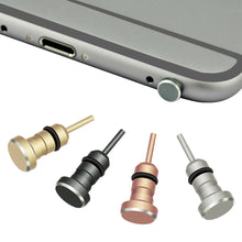 Load image into Gallery viewer, Earphone Dust Plug 3.5mm AUX Jack Interface Anti Mobile Phone Card Retrieve Card Pin for Apple Iphone 5 6 Plus PC Laptop