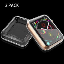 Load image into Gallery viewer, Watch Cover Case for Apple Watch 54 3 2 1 42MM 38MM Soft 360 Slim Clear TPU Screen cases for iWatch series 4/3/2/1 44MM 40MM