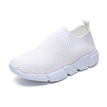 Load image into Gallery viewer, Rimocy Plus Size 43 Breathable Mesh Platform Sneakers Women Slip on Soft Ladies Casual Running Shoes Woman Knit Sock Shoes Flats