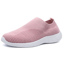 Load image into Gallery viewer, Rimocy Plus Size 43 Breathable Mesh Platform Sneakers Women Slip on Soft Ladies Casual Running Shoes Woman Knit Sock Shoes Flats