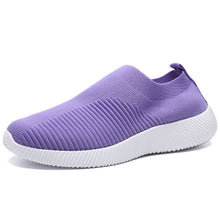 Load image into Gallery viewer, Rimocy Plus Size 43 Breathable Mesh Platform Sneakers Women Slip on Soft Ladies Casual Running Shoes Woman Knit Sock Shoes Flats