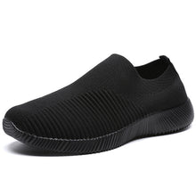 Load image into Gallery viewer, Rimocy Plus Size 43 Breathable Mesh Platform Sneakers Women Slip on Soft Ladies Casual Running Shoes Woman Knit Sock Shoes Flats