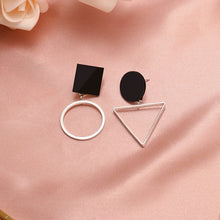Load image into Gallery viewer, X&amp;P New Fashion Round Dangle Drop Korean Earrings For Women Geometric Round Heart Gold Earring Wedding 2020 kolczyki Jewelry