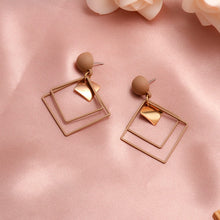Load image into Gallery viewer, X&amp;P New Fashion Round Dangle Drop Korean Earrings For Women Geometric Round Heart Gold Earring Wedding 2020 kolczyki Jewelry