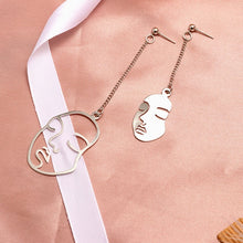 Load image into Gallery viewer, X&amp;P New Fashion Round Dangle Drop Korean Earrings For Women Geometric Round Heart Gold Earring Wedding 2020 kolczyki Jewelry