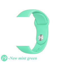 Load image into Gallery viewer, Sport Silicone Strap For Apple Watch band 38mm 42mm iWatch 4 band 44mm 40mm belt Bracelet correa Apple watch 5 4 3 2 Accessories