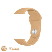 Load image into Gallery viewer, Sport Silicone Strap For Apple Watch band 38mm 42mm iWatch 4 band 44mm 40mm belt Bracelet correa Apple watch 5 4 3 2 Accessories