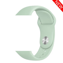 Load image into Gallery viewer, Sport Silicone Strap For Apple Watch band 38mm 42mm iWatch 4 band 44mm 40mm belt Bracelet correa Apple watch 5 4 3 2 Accessories