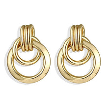 Load image into Gallery viewer, Iparam 2020 Nieuwe Grote Cirkel Ronde Hoop Oorbellen Voor Vrouwen Fashion Statement Gouden Punk Charm Oorbellen Partij Sieraden