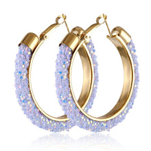 Load image into Gallery viewer, Iparam 2020 Nieuwe Grote Cirkel Ronde Hoop Oorbellen Voor Vrouwen Fashion Statement Gouden Punk Charm Oorbellen Partij Sieraden