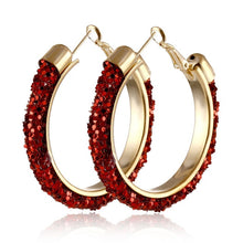 Load image into Gallery viewer, Iparam 2020 Nieuwe Grote Cirkel Ronde Hoop Oorbellen Voor Vrouwen Fashion Statement Gouden Punk Charm Oorbellen Partij Sieraden
