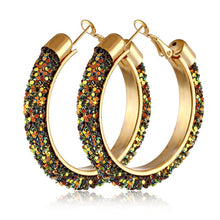 Load image into Gallery viewer, Iparam 2020 Nieuwe Grote Cirkel Ronde Hoop Oorbellen Voor Vrouwen Fashion Statement Gouden Punk Charm Oorbellen Partij Sieraden