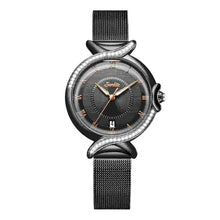 Load image into Gallery viewer, SUNKTA 2020 Watch Women NEW Luxury Brand Fashion Stainless Steel Ladies Wrist Watches Black Wristwatches For Women Montre Femme