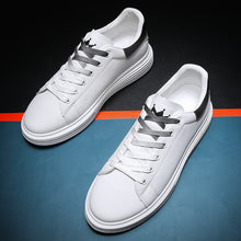 Load image into Gallery viewer, UNN 2020 New Design Fasion Shoes Men's Artifical Leather Male Flats Shoe White Mens Shoes Soft And Light Sneakers Trainers