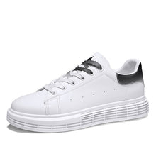 Load image into Gallery viewer, UNN 2020 New Design Fasion Shoes Men's Artifical Leather Male Flats Shoe White Mens Shoes Soft And Light Sneakers Trainers
