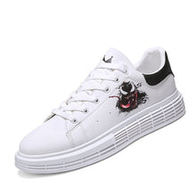 Load image into Gallery viewer, UNN 2020 New Design Fasion Shoes Men's Artifical Leather Male Flats Shoe White Mens Shoes Soft And Light Sneakers Trainers