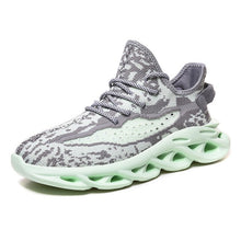 Load image into Gallery viewer, Fashion lace men's running shoes lightweight sports shoes breathable casual shoes New Twist Lace Luminous Casual Running Shoes