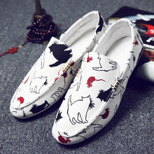Load image into Gallery viewer, High Quality Trend Outdoor Men Leather Casual Shoes Trend Hot Sale Adult Driving Shoes Men's Fashion Sneakers Men Loafers shoes
