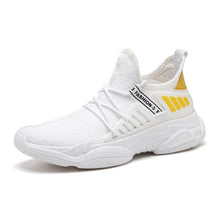 Load image into Gallery viewer, Men's vulcanized casual shoes sneakers men's breathable non-slip loafers air mesh lace-up wear-resistant shoes Tenis Masculino