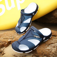 Load image into Gallery viewer, Summer Men's Slippers Clogs Slip-On Garden Shoes Breathable Man Sandals Plus Size Male Beach Shoes Flip Flops Quick Dry