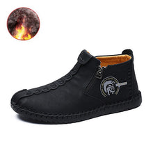 Load image into Gallery viewer, Mnalyo Men's Winter Snow Boots Plush Ankle Boots Waterproof Non-slip Cotton Shoes Spring Autumn Outdoor Casual Shoes Big Size