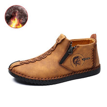Load image into Gallery viewer, Mnalyo Men's Winter Snow Boots Plush Ankle Boots Waterproof Non-slip Cotton Shoes Spring Autumn Outdoor Casual Shoes Big Size