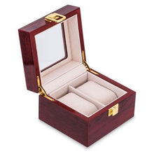 Load image into Gallery viewer, Luxury Wooden Watch Box Watch Holder Box For Watches Men Glass Top Jewelry Organizer Box 2 3 5 12 Grids Watch Organizer New D40