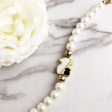Load image into Gallery viewer, NEW TOUSES bear Jewelry Fashion Hot pendientes Alloy Letter Bracelet Chain Charm Bracelet Female Personality joyas anillo