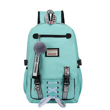 Load image into Gallery viewer, Large school bags for teenage girls usb with lock Anti theft backpack women Book bag big High School bag youth Leisure College