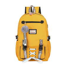 Load image into Gallery viewer, Large school bags for teenage girls usb with lock Anti theft backpack women Book bag big High School bag youth Leisure College
